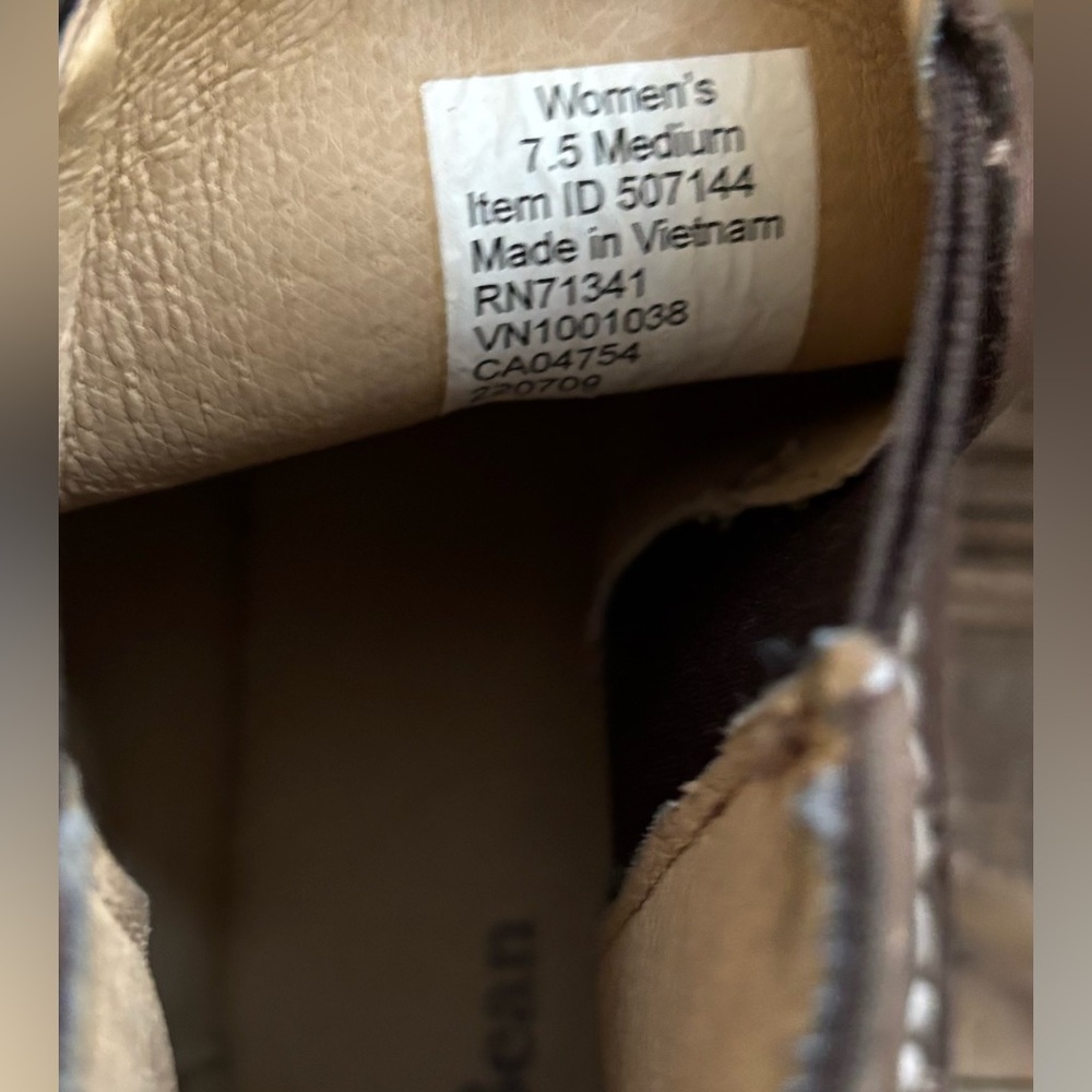 L.L. Bean Stonington Chelsea Boots Brown Leather Boots - Picture 7 of 7